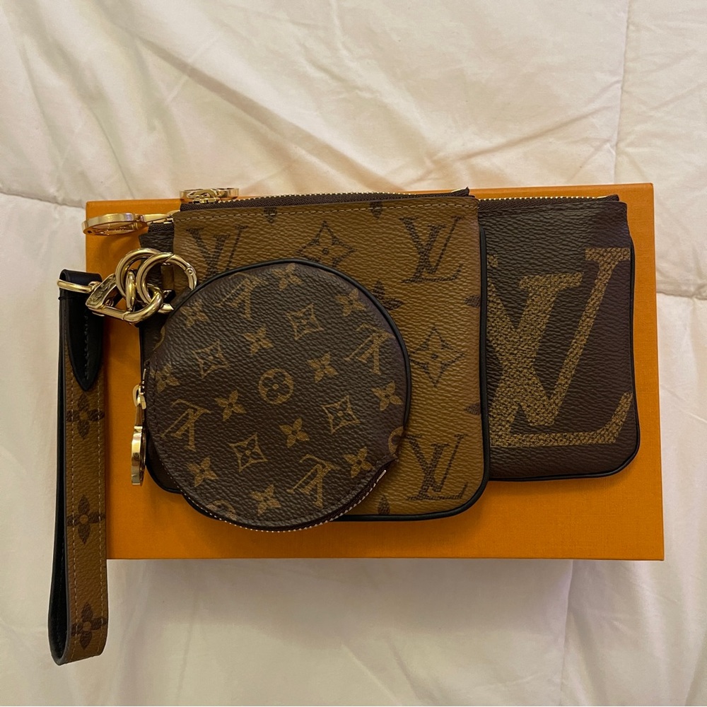 Louis vuitton trio pouch